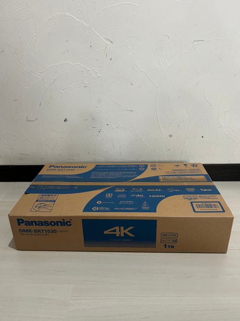【未開封品】Panasonic DMR-BRT1030 ブルーレイレコーダー