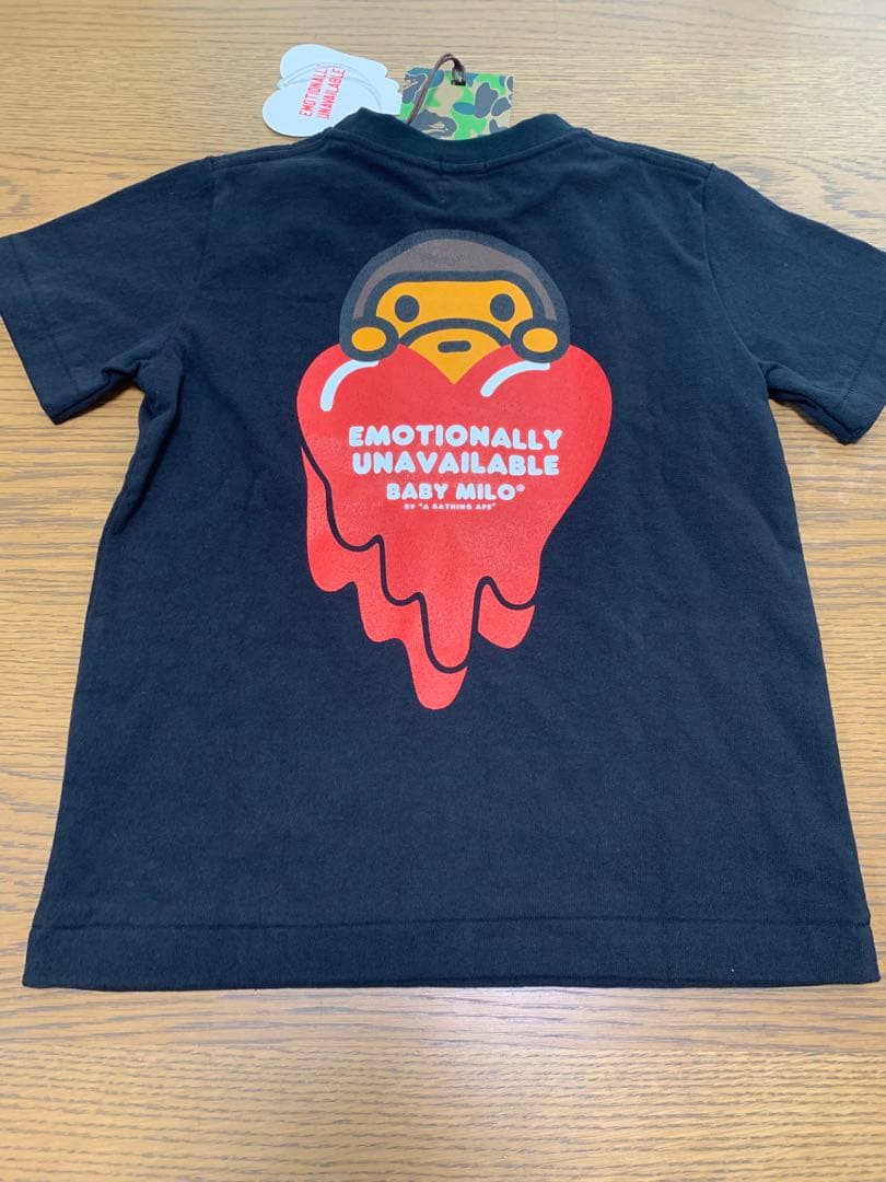 最終値下げ！APE BABY MILO TEE 25SS