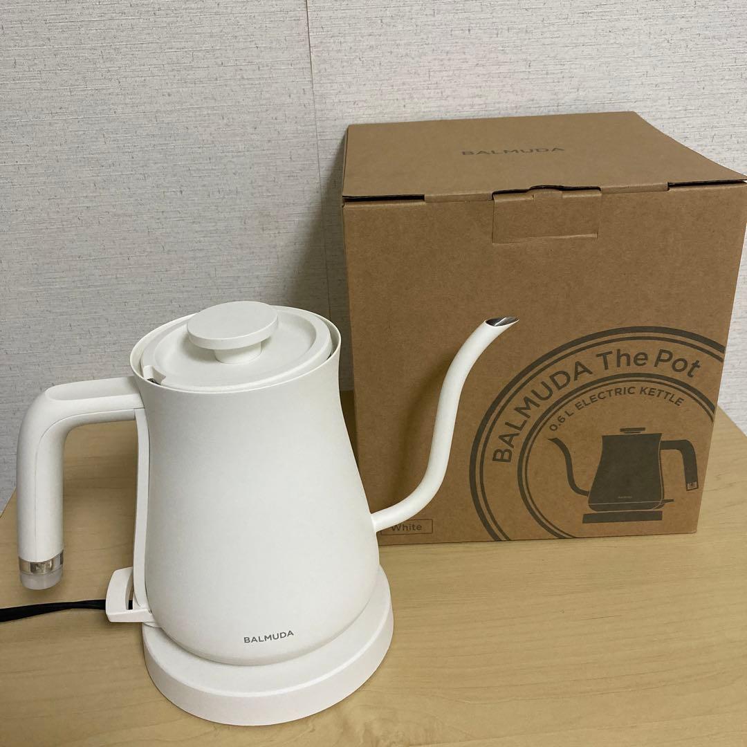 BALMUDA The Pot ホワイト 電気ケトル