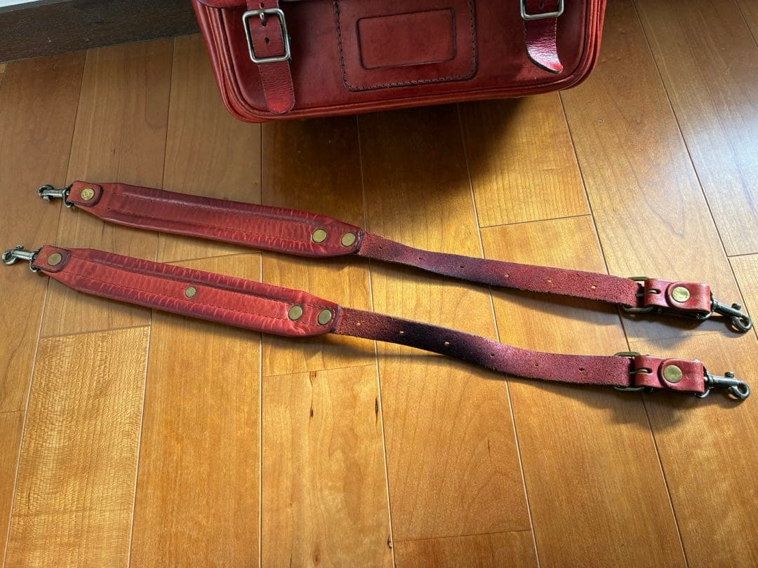 HERZ　横型ランドセル　2way　リュック・バックパック　レッド