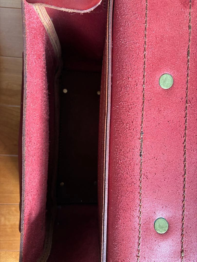 HERZ　横型ランドセル　2way　リュック・バックパック　レッド