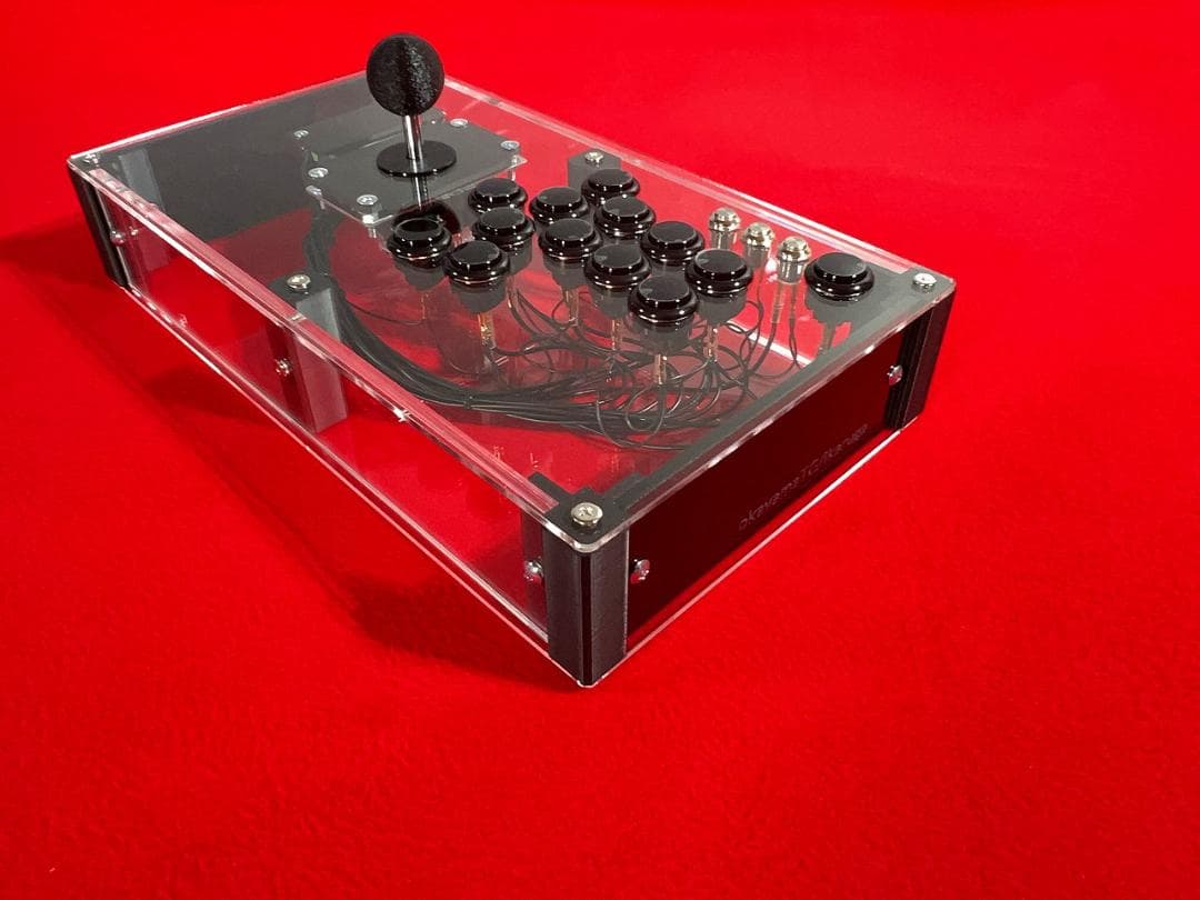 右手24mm仕様 アーケードコントローラー 鵤-ikaruga-