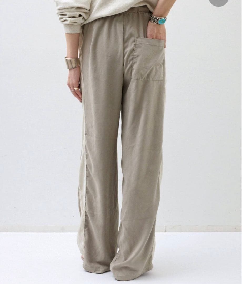 新品 L'Appartement レミレリーフ SUEDE LIKE PANTS