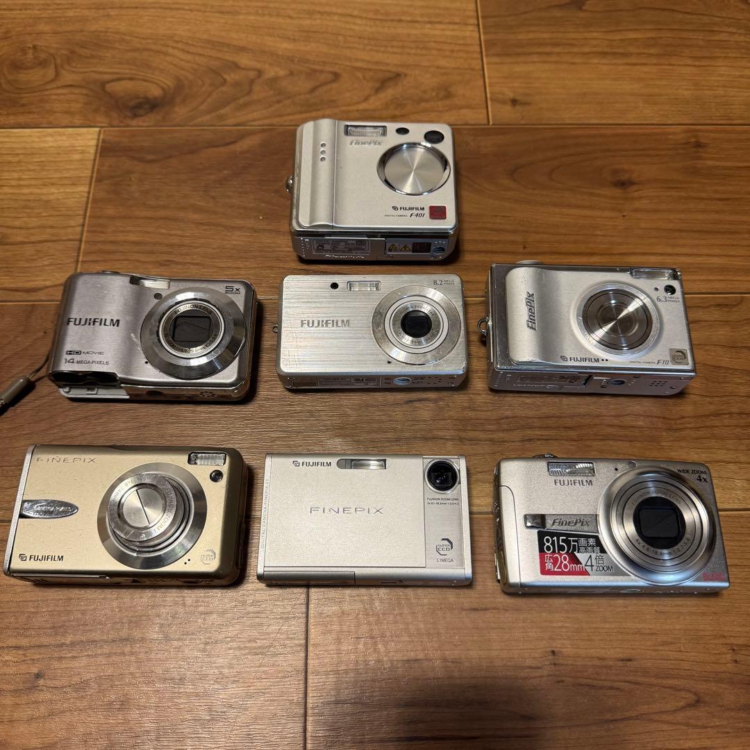 ジャンク　7台セット　富士フイルム　fine pix