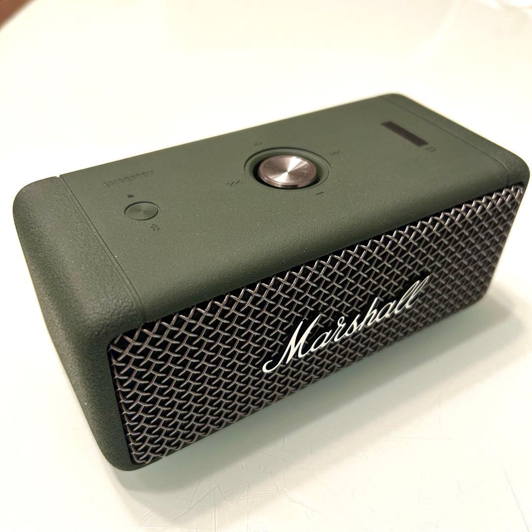 【美品 動作確認済】マーシャル エンバートン 防水 ワイヤレススピーカー 正規品