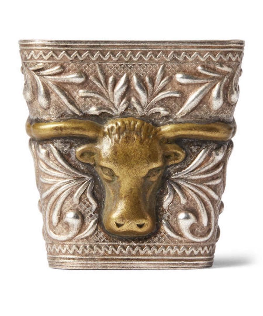 【未使用】絶版品 RRL ブラス バンダナスライダー　ロングホーン