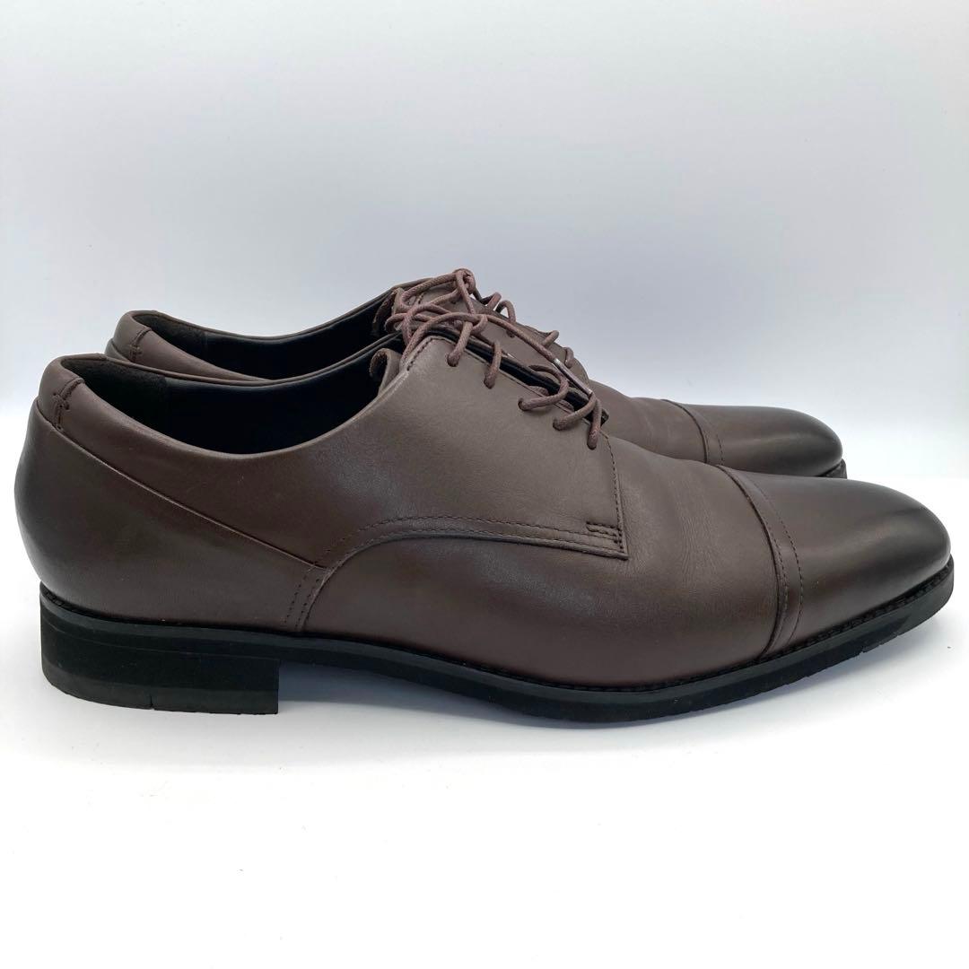 【美品】アシックス　ランウォーク　ビジネスシューズ　ストレートチップ　27cm