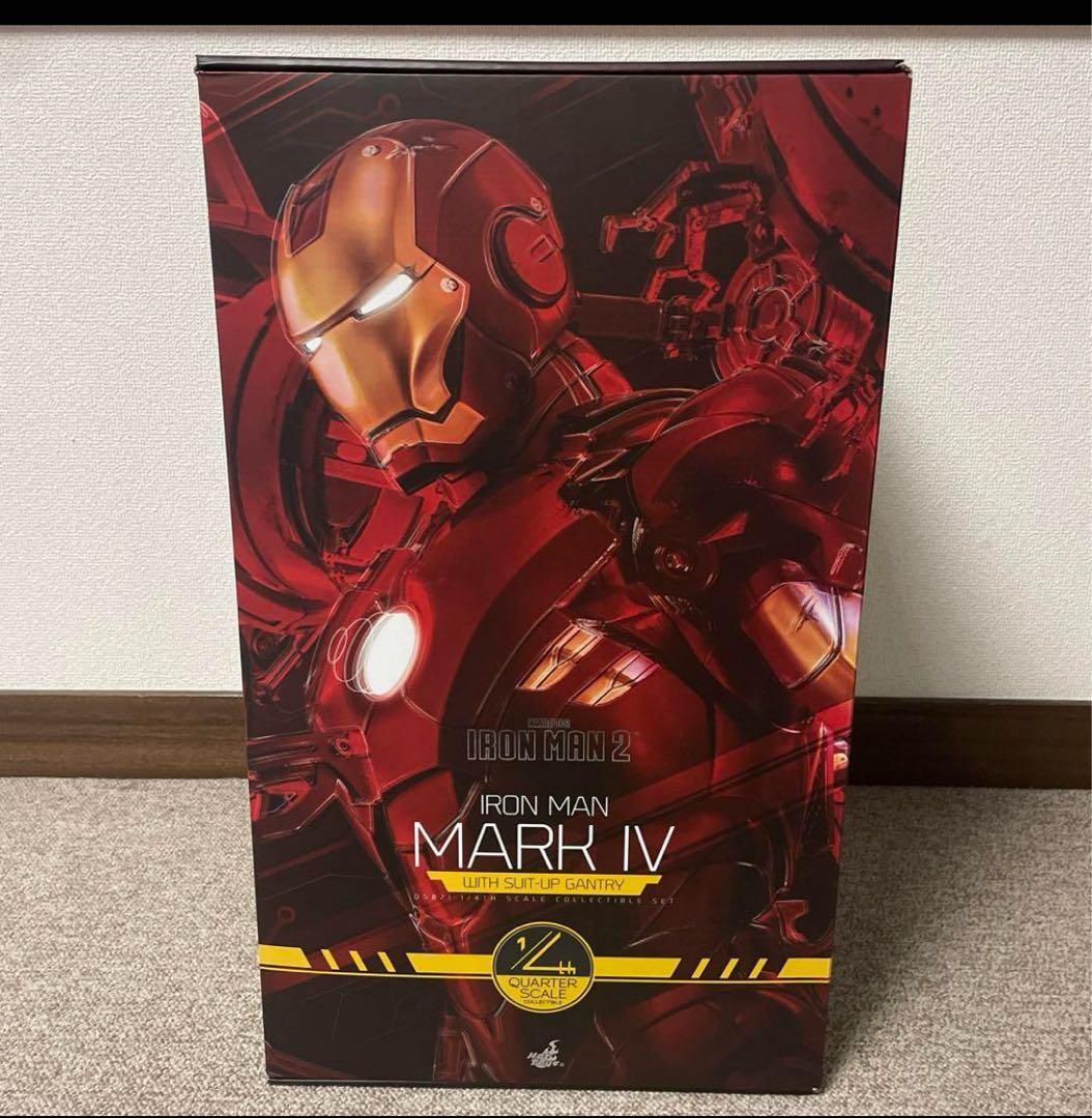 〈未展示品〉【クォーター】 アイアンマン・マーク４（パワードスーツ装着機付き）