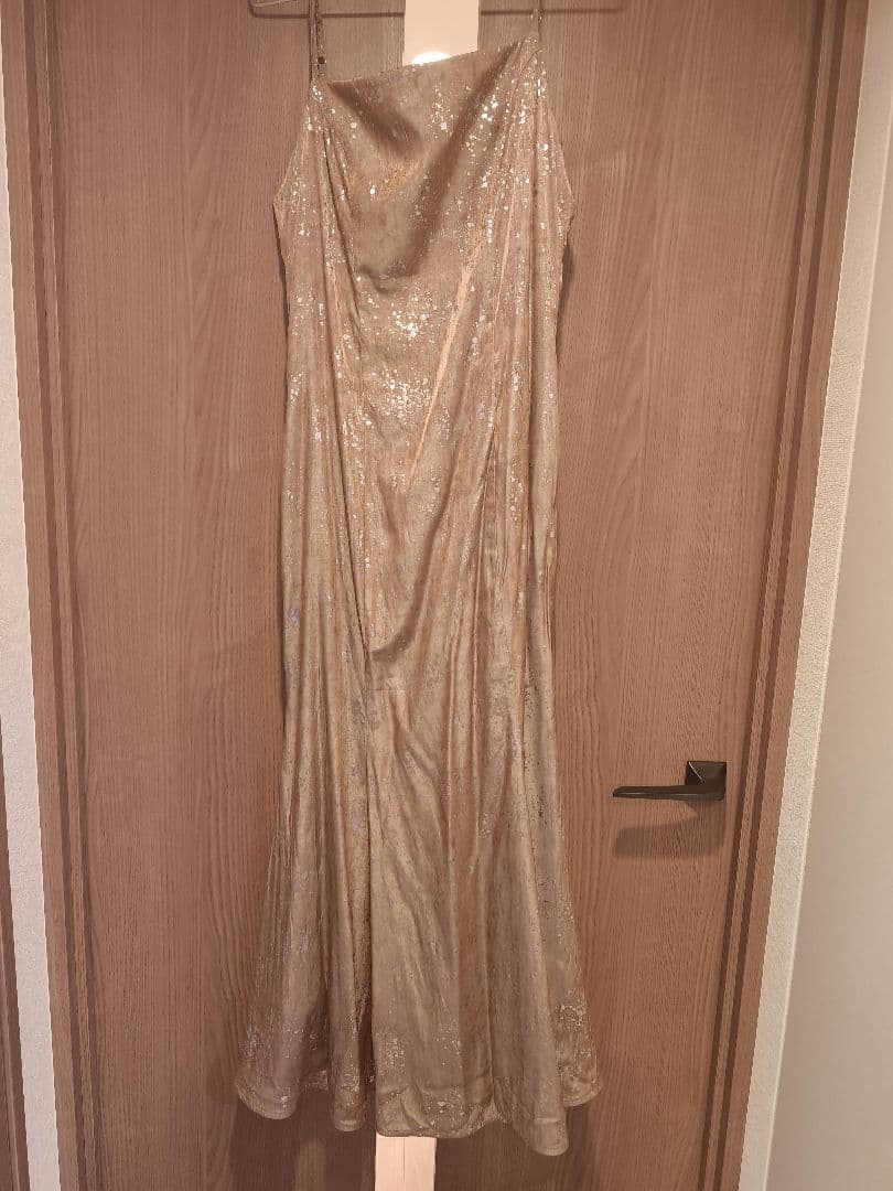 Leja チュールフリルボレロペイントマーメイドワンピースドレス