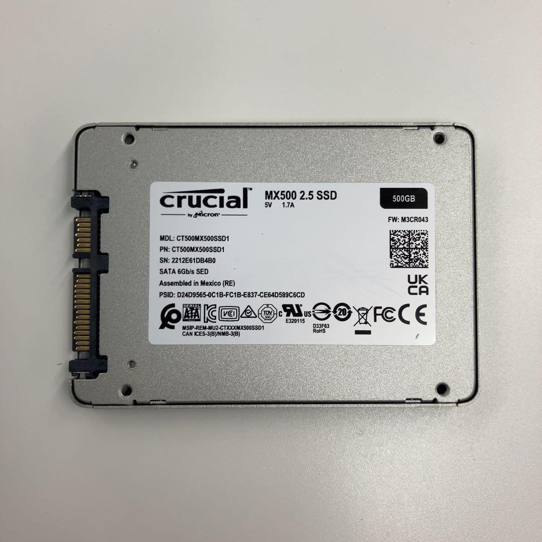 【2.5インチSATA】 SSD 500GBまとめセット