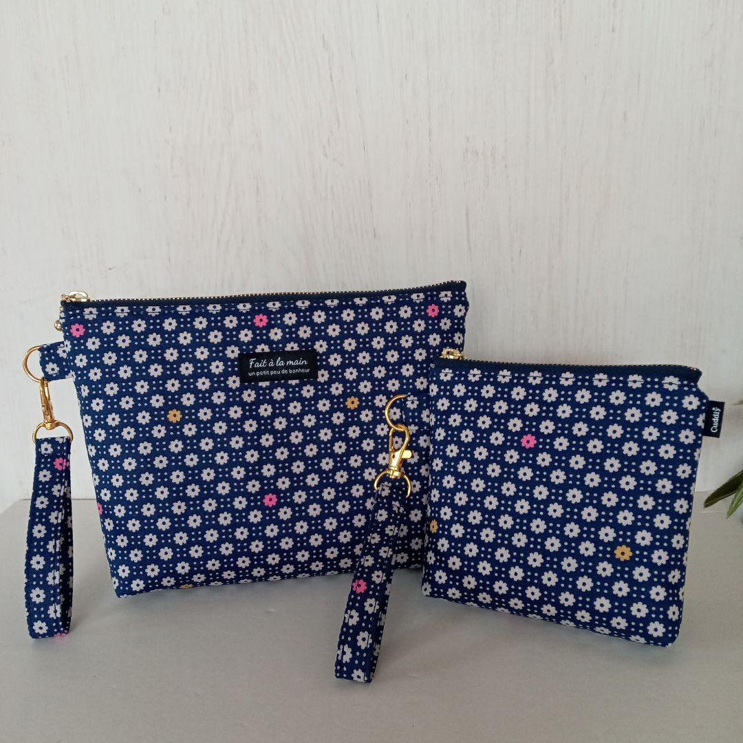 専用品　チューリップバッグ•三角マチファスナーポーチ•ポーチ2点　　ハンドメイド