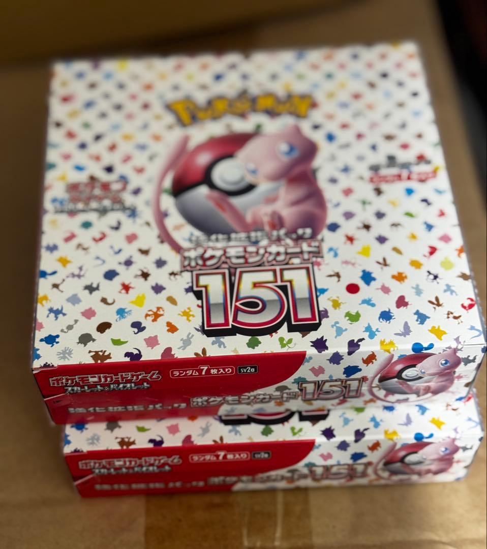 ポケモンカードゲーム ポケモンカード151 未開封 BOX