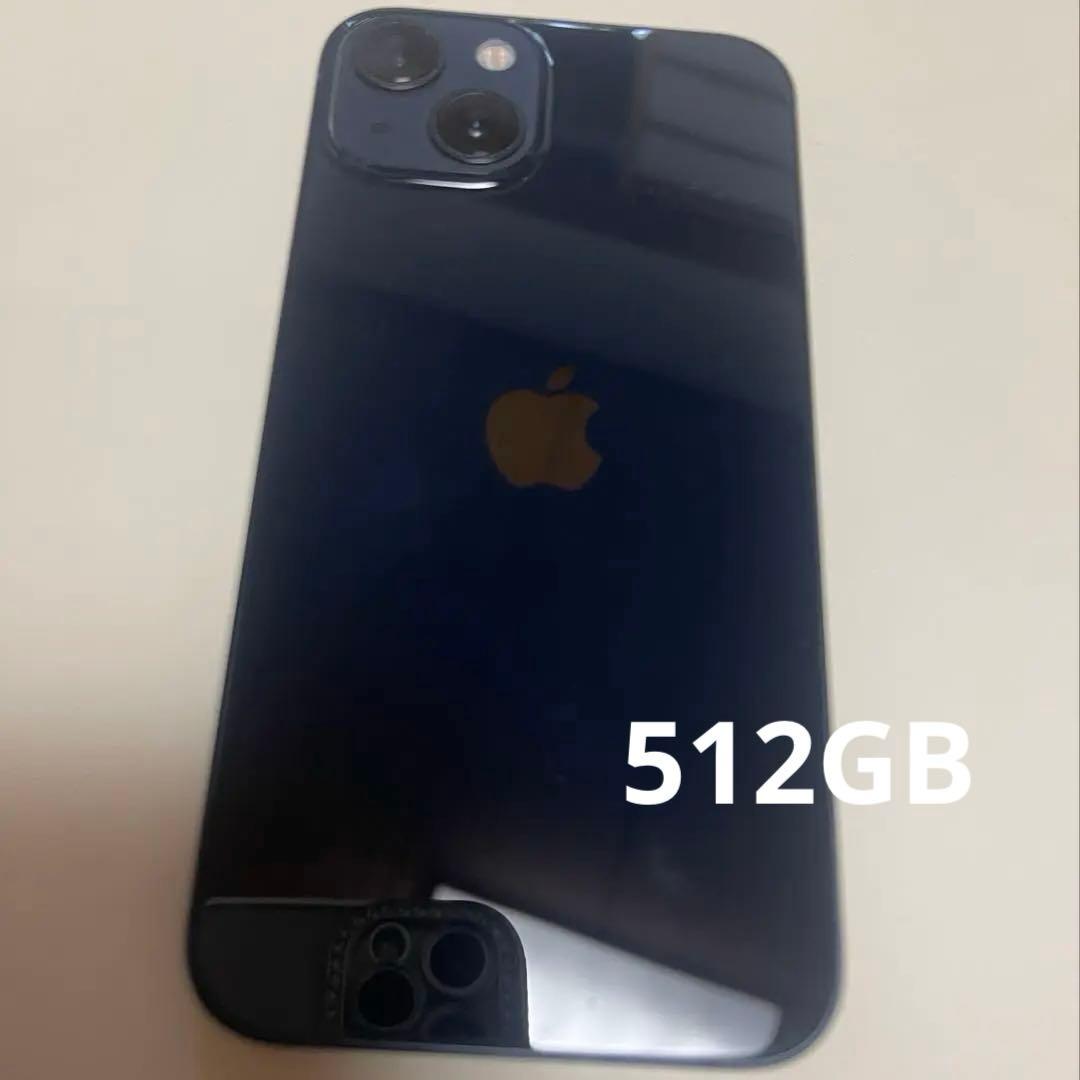iPhone13 スマホ本体 SIMフリー　512GB ミッドナイト