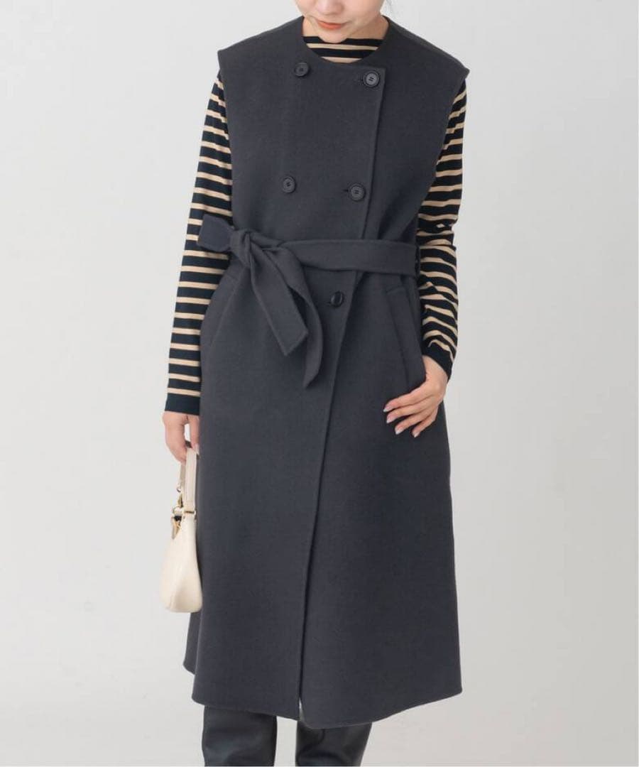 美品　IENA イエナ♡ダブルフェイス ジレ