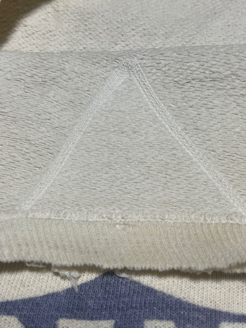 50s USA製 Russell スウェット \"UNI\" 前V 染み込み ボロ