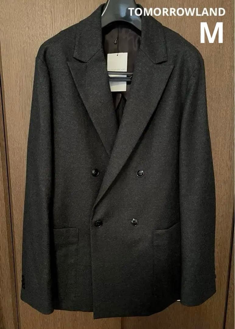 【最終値下げ】TOMMOROWLAND ウールダブルブレステッド4Bジャケット