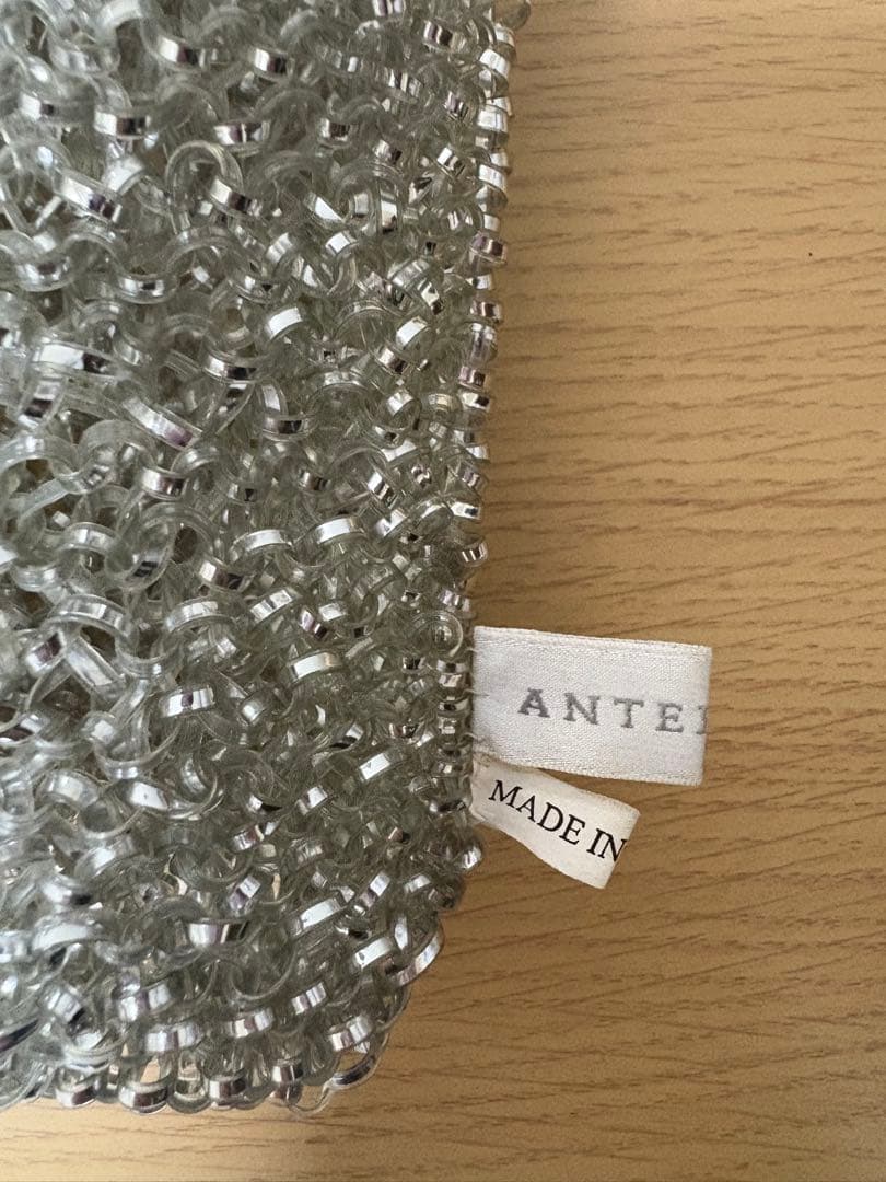 ANTEPRIMA ワイヤーバッグ　シルバー