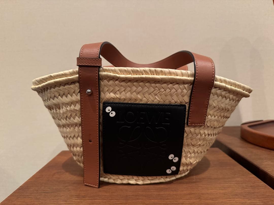 LOEWE ジブリ まっくろくろすけ かごバッグ