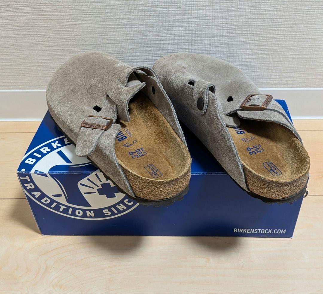 【BIRKENSTOCK】ボストン トープ レギュラー 39