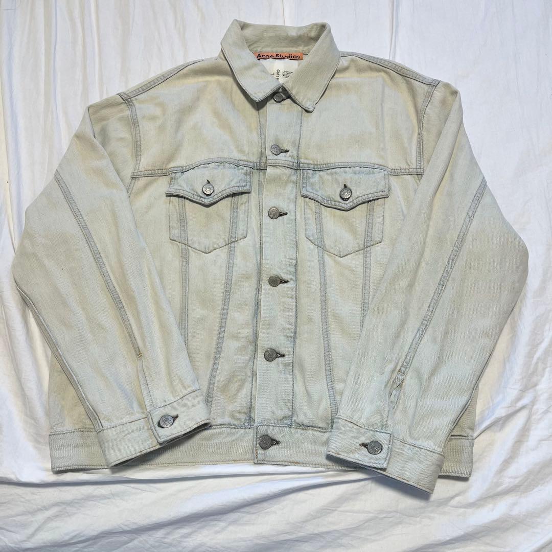 Acne Studios ライトブルー　2024年オーバーサイズデニムジャケット