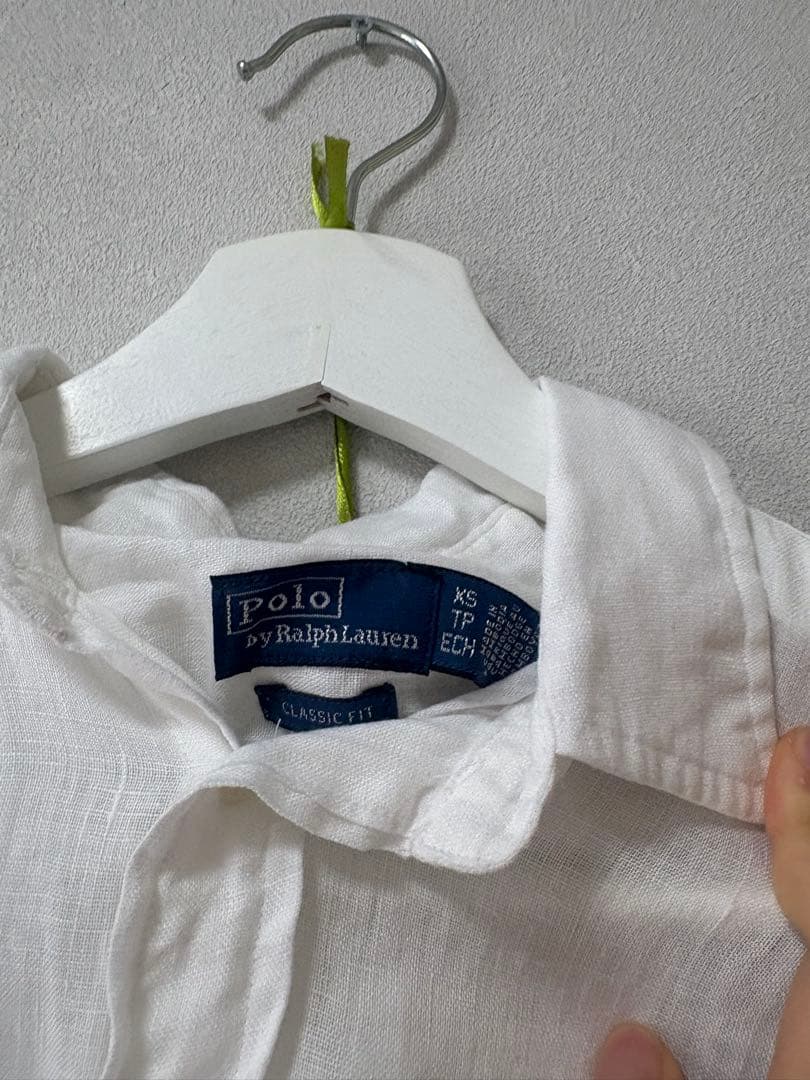 Polo by Ralph Lauren ホワイトリネンシャツ XS