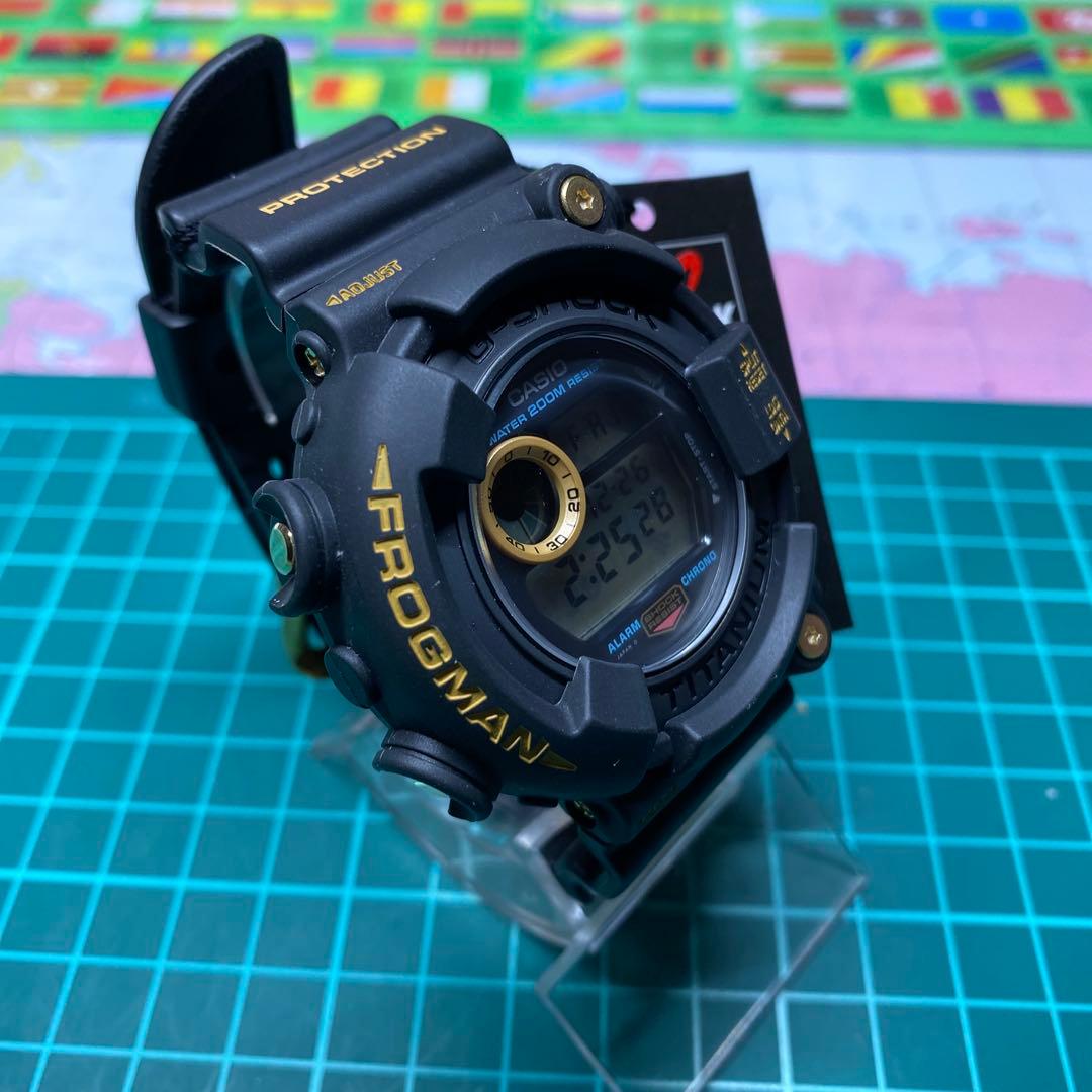 G-SHOCK FROGMAN'99 DW-8200BU-9AT 黒金蛙　カシオ