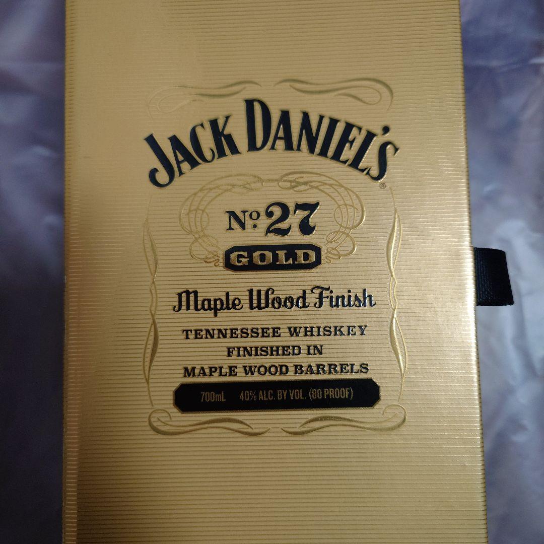 ジャックダニエル No.27ゴールド 箱付き未開封品