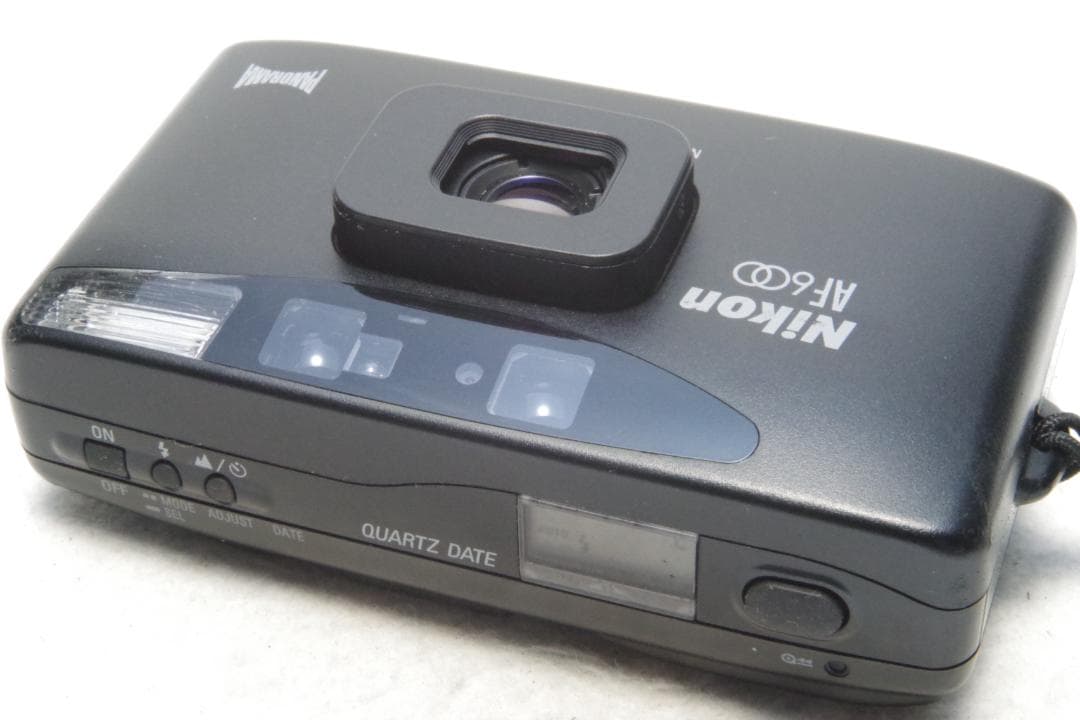Nikon AF600 QUARTZ DATE PANORAMA 黒 動確 美品