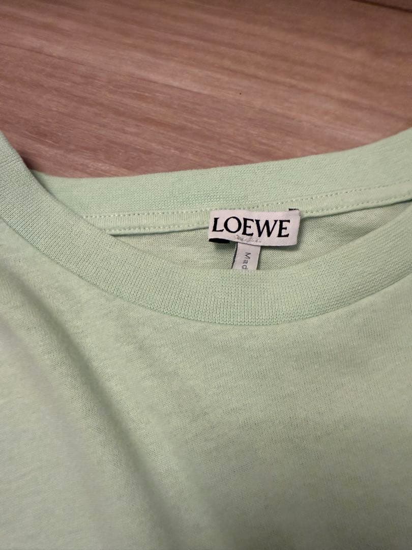 ★お正月セール★LOEWE ミントグリーン 半袖Tシャツ