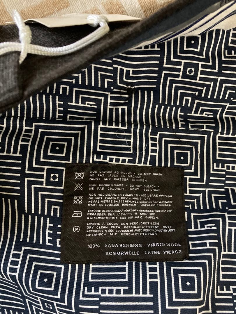 新品未使用品　44サイズ　PT01　スラックス メンズ　ダークブラウン色