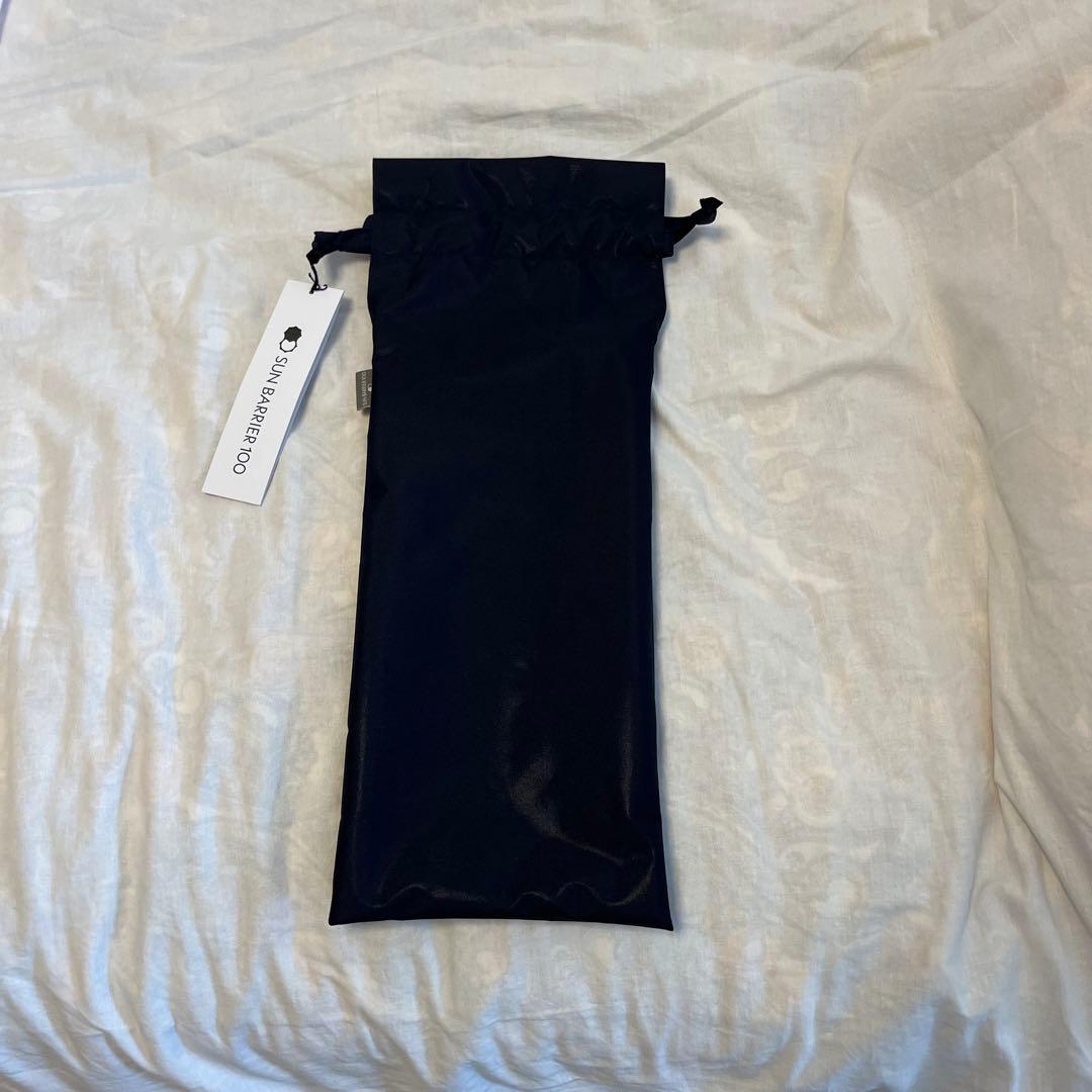 サンバリア100＊折りたたみ日傘 2段折 フリル ネイビー