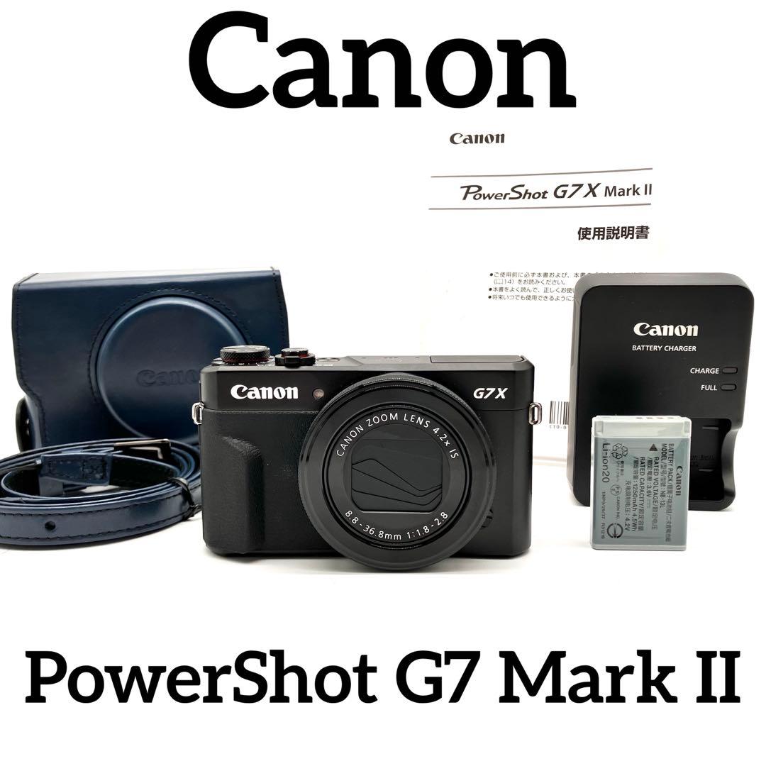 Canon PowerShot G7 Mark II ブラック
