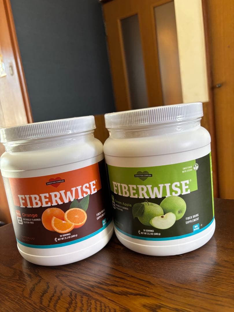 メラルーカ　ファイバーワイズ　糖類無添加　オレンジ&グリーンアップル