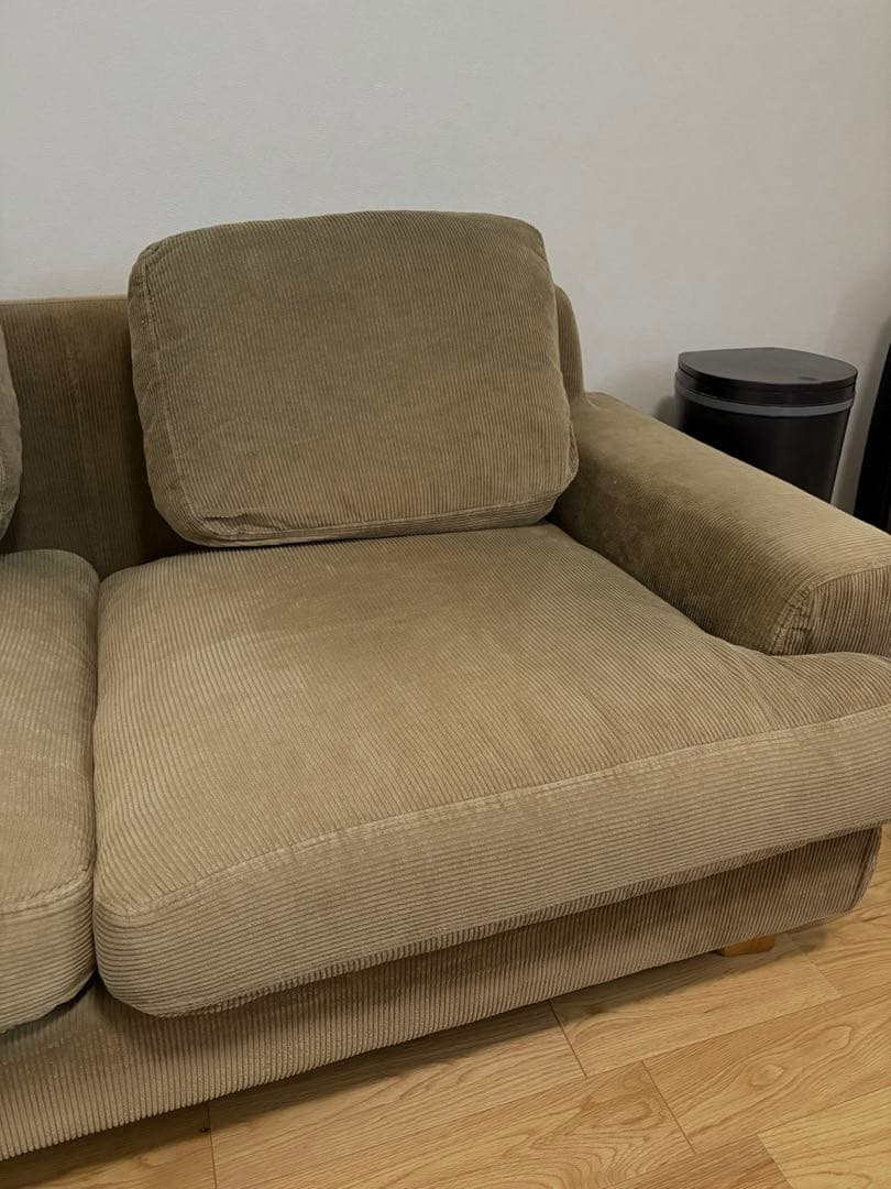 unico GREIG　カバーリングソファ 2.5シーター