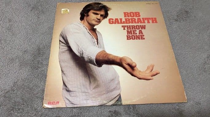 【LPレコード】Rob Galbraith - Throw Me A Bone
