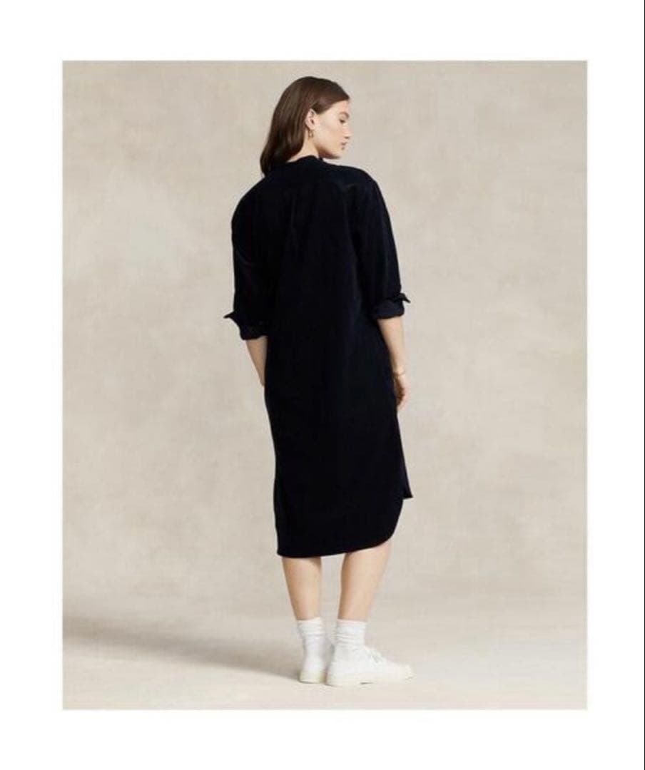 【美品】ポロ ラルフローレン 23AW コーデュロイ シャツワンピース