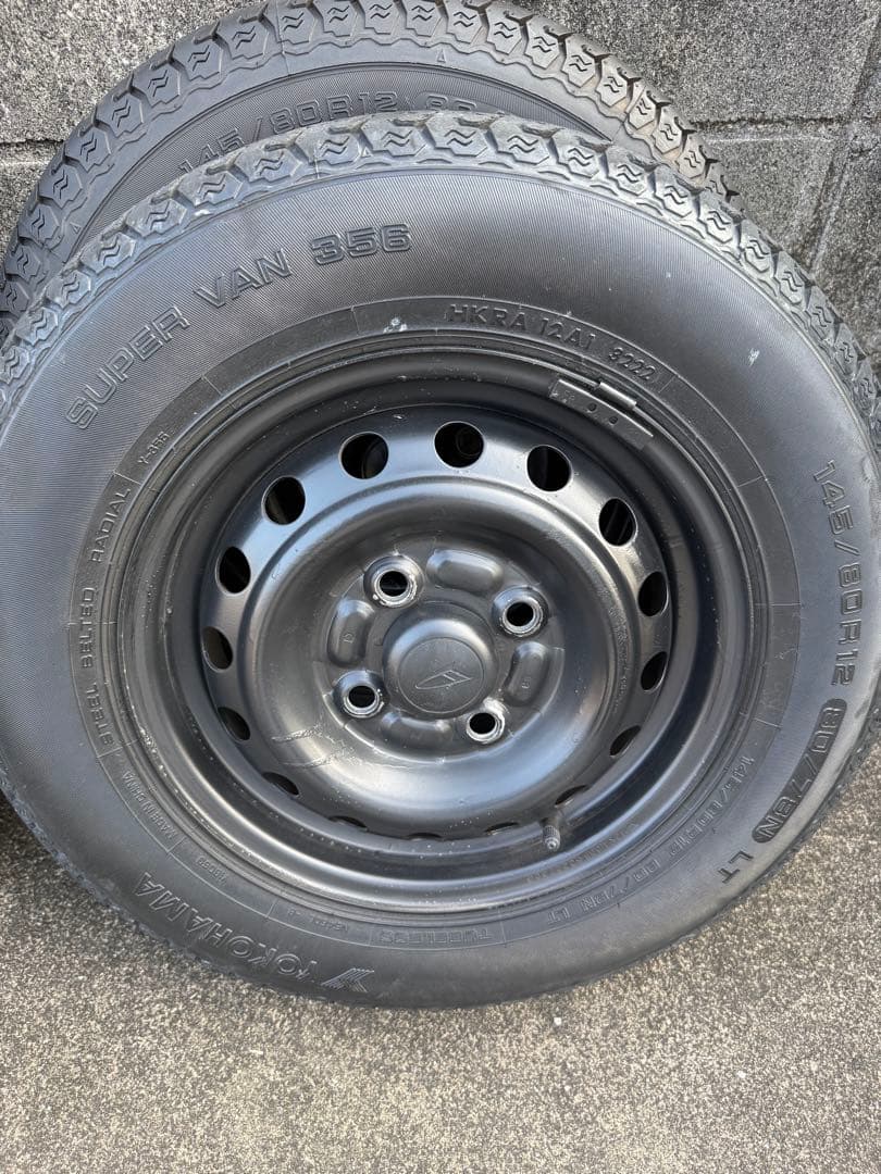 タイヤ・ホイール Yokohama 145/80 r12