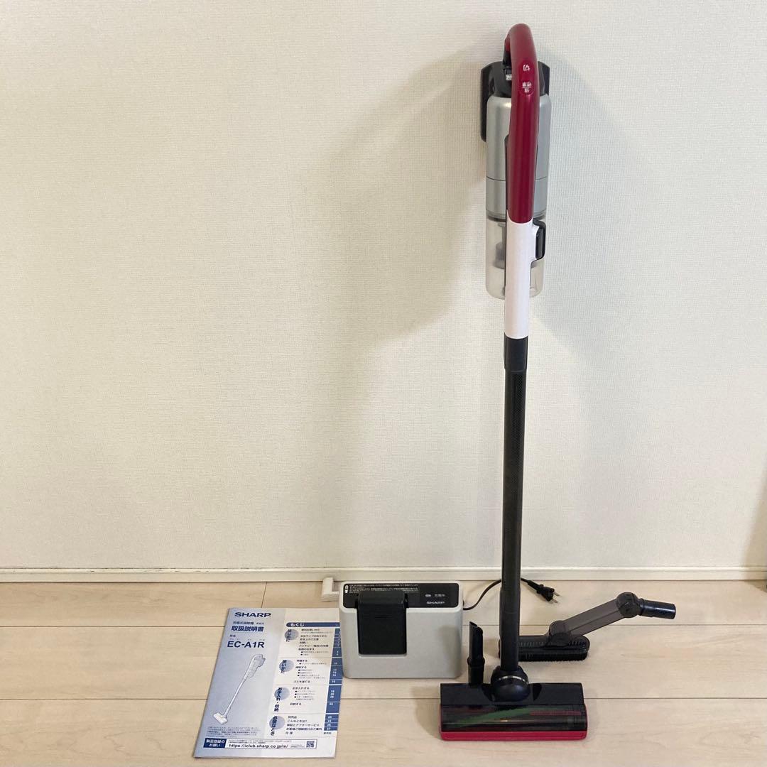 SHARPラクティブエア　コードレスクリーナー EC-A1R ジャンク品