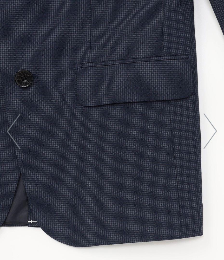 コムサイズム マイクロチェック スーツ 160 卒業式 フォーマル