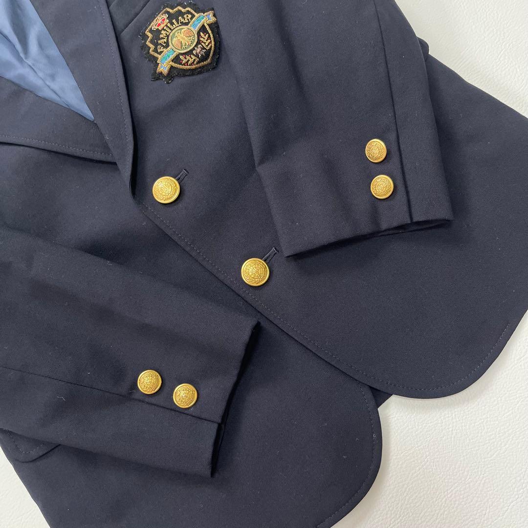 美品✨ファミリア120フォーマルセットアップスーツ４点　紺ブレザー卒園式　入学式