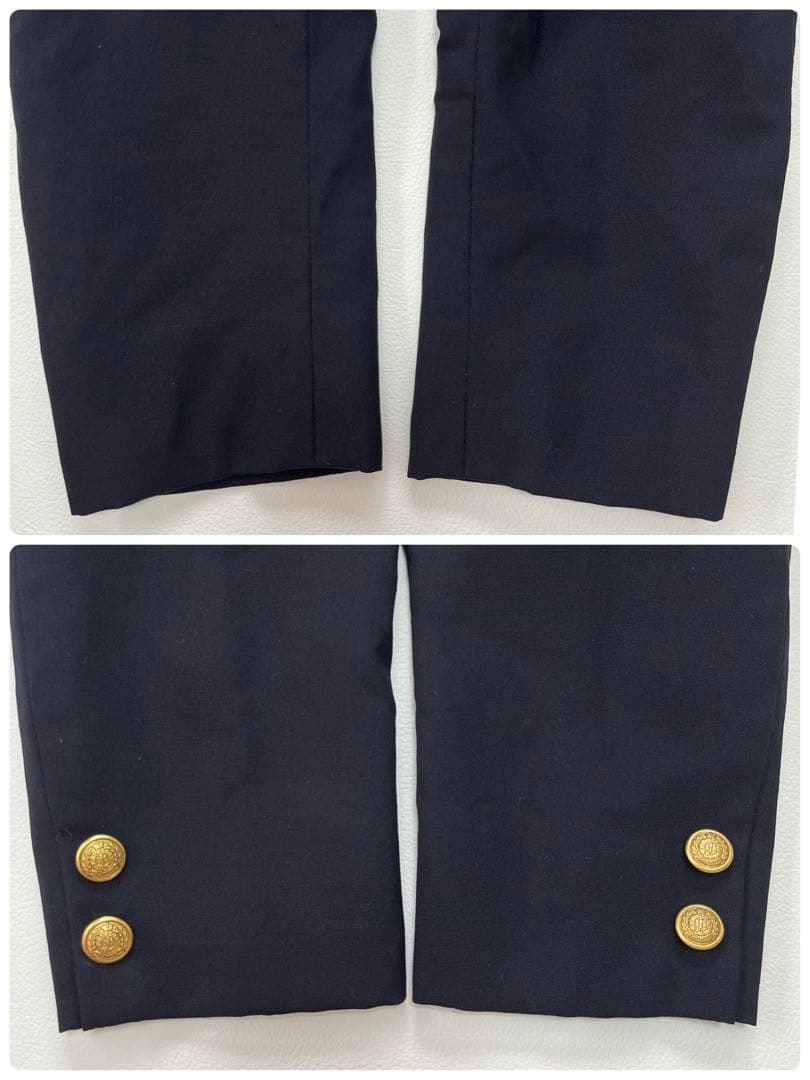 美品✨ファミリア120フォーマルセットアップスーツ４点　紺ブレザー卒園式　入学式