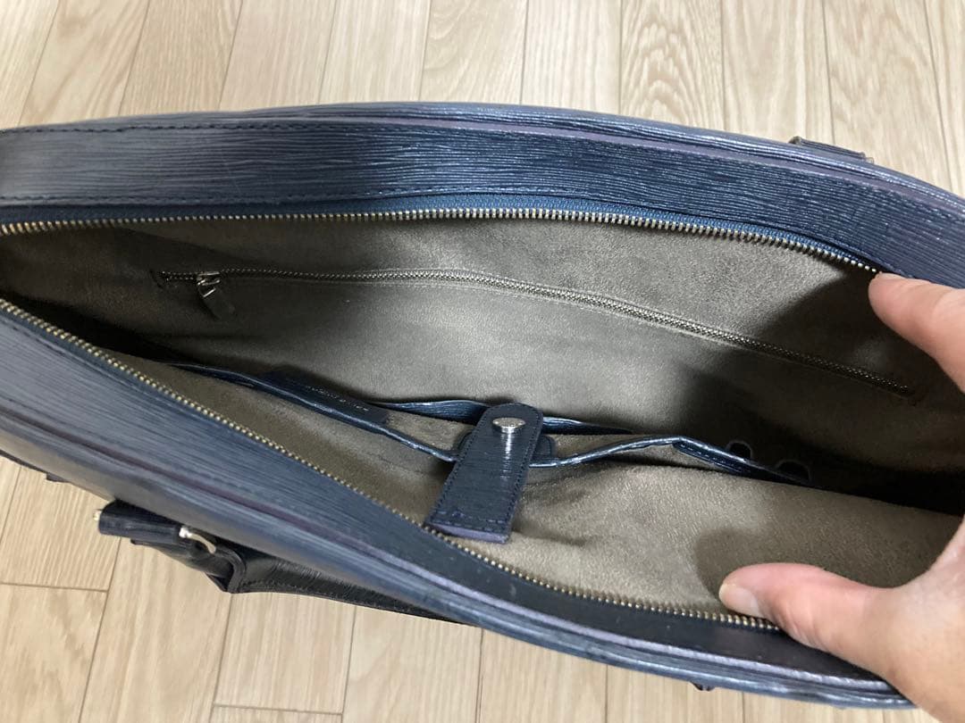 PELLE MORBIDA ペッレモルビダ　CA201 ビジネスバッグ　ネイビー