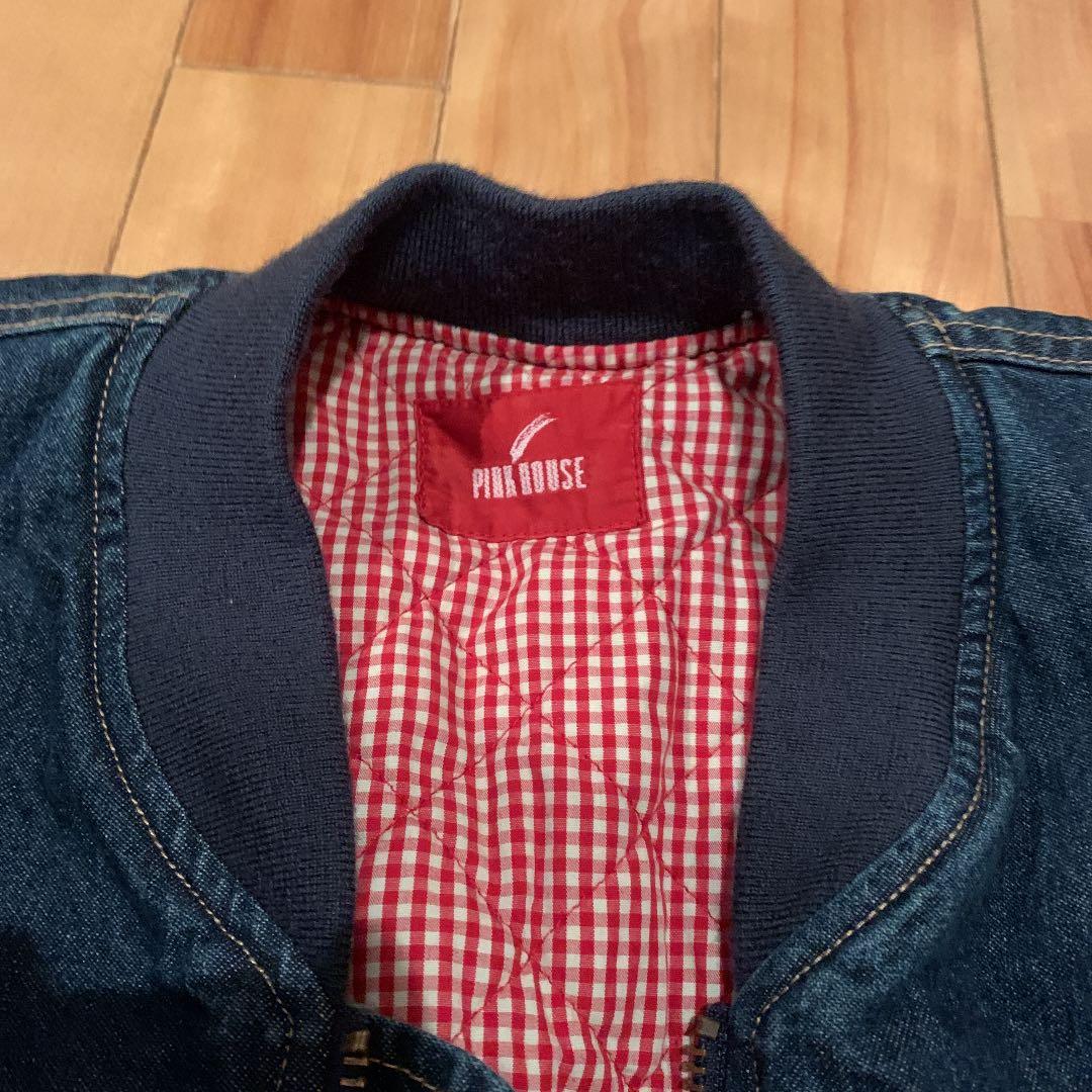 メル13570です。197ピンクハウスデニムジャンバー