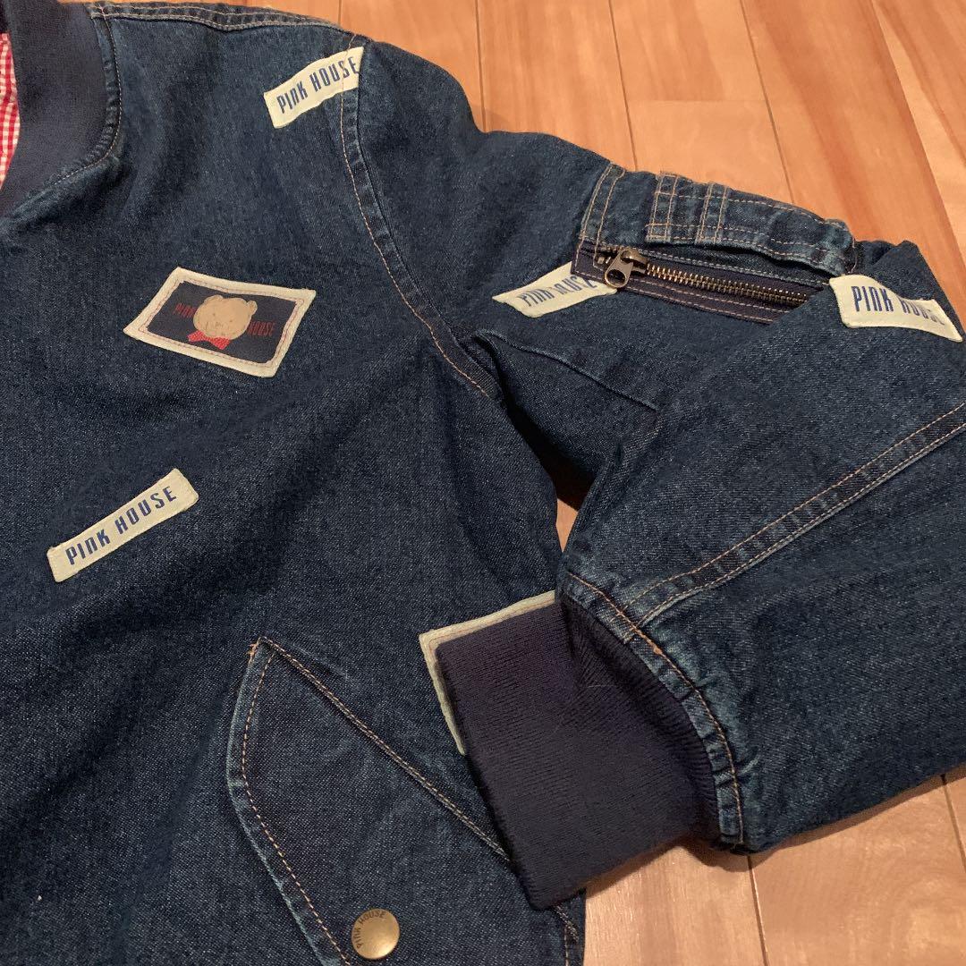 メル13570です。197ピンクハウスデニムジャンバー