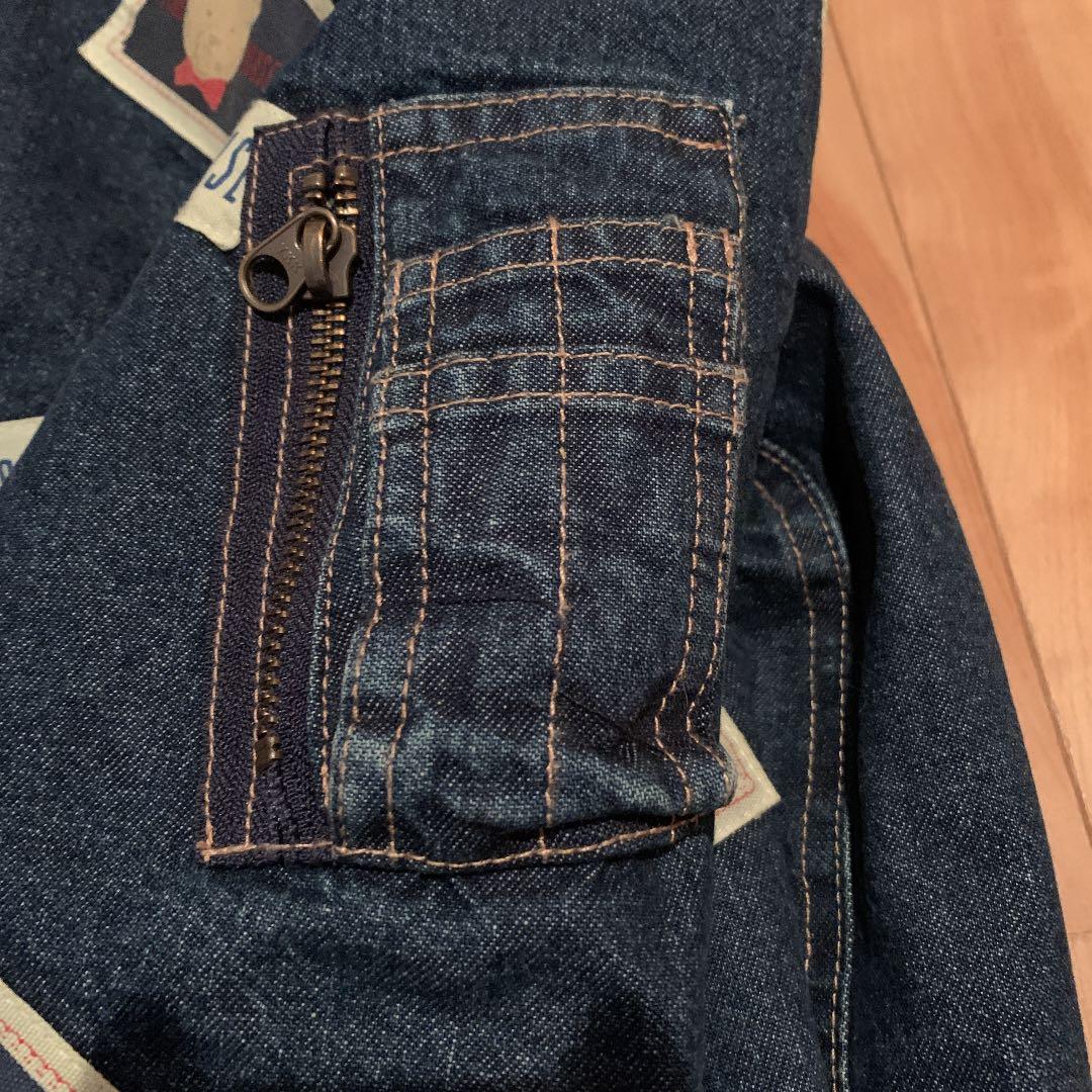 メル13570です。197ピンクハウスデニムジャンバー