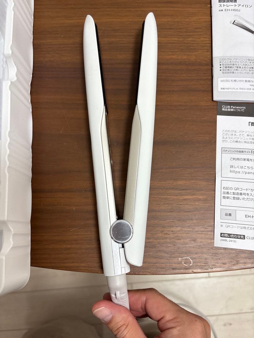 2025年購入　パナソニック　ナノケア ヘアアイロン　EH-HSOJ