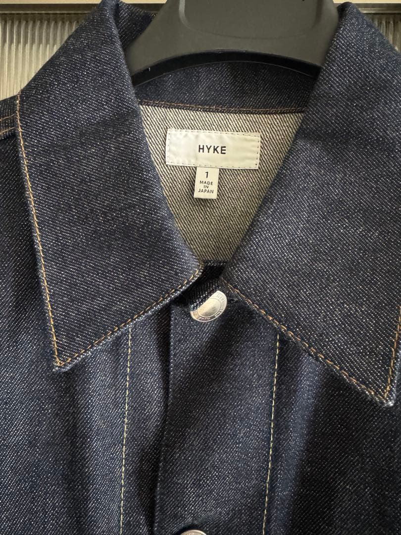 HYKE デニム ジャケット サイズ1 BIG FIT
