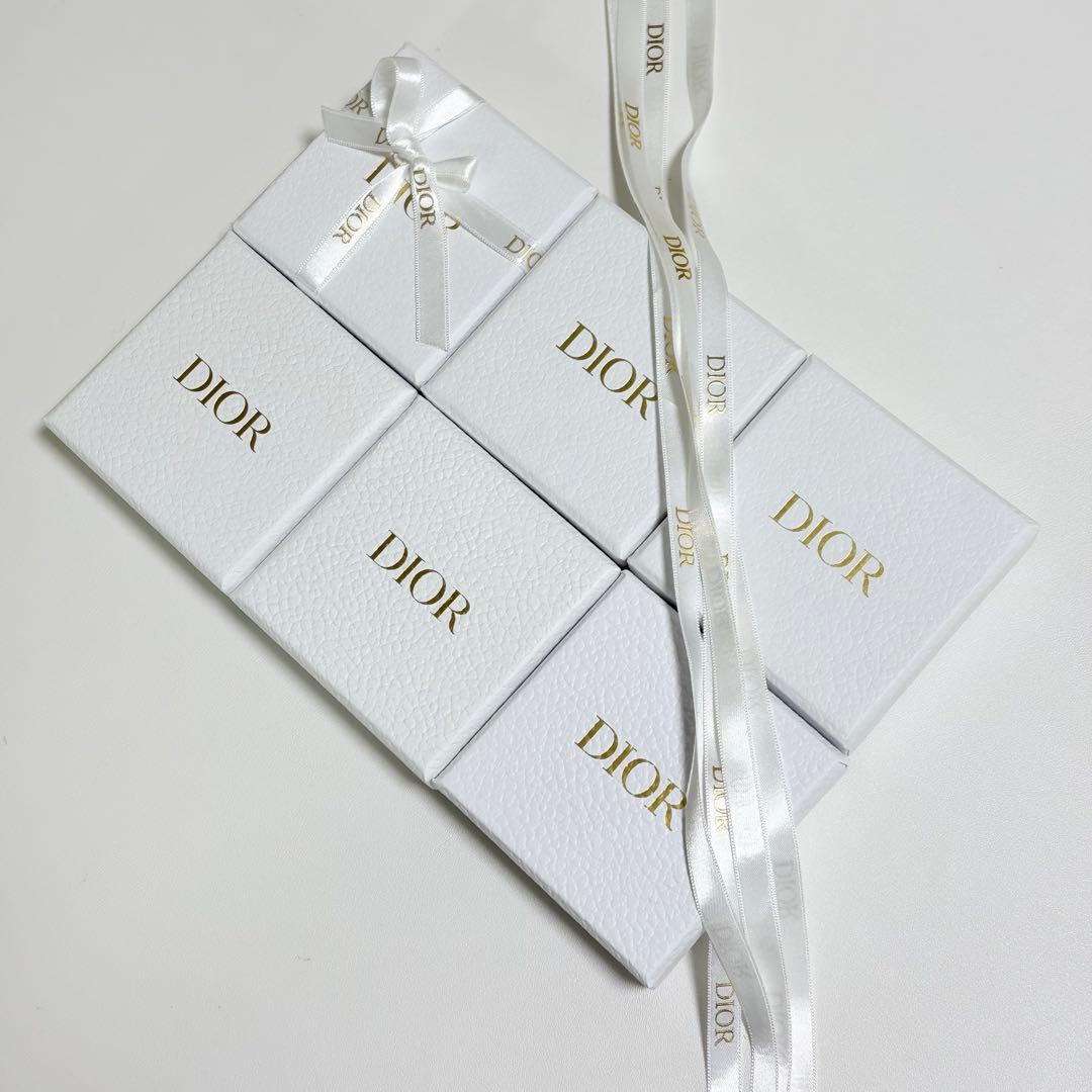 美品　ディオール　保存袋　空箱　6個セット　アクセサリー入れ　リボン付き