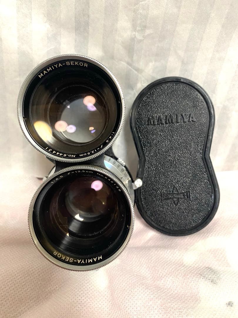 MAMIYA SEKOR 135mm F4.5 マミヤ セコール 2眼レフレンズ