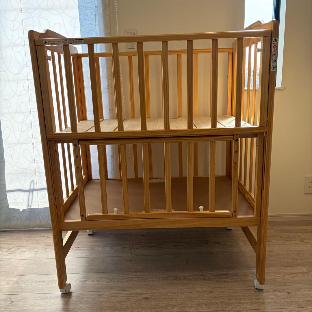 【綺麗✨】カトージ　ミニベッド　ハイシートミニベッド